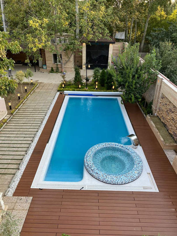 ساخت استخر خانگی ارزان