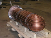 مبدل حرارتی مسی 120 فوت300 کیلوات