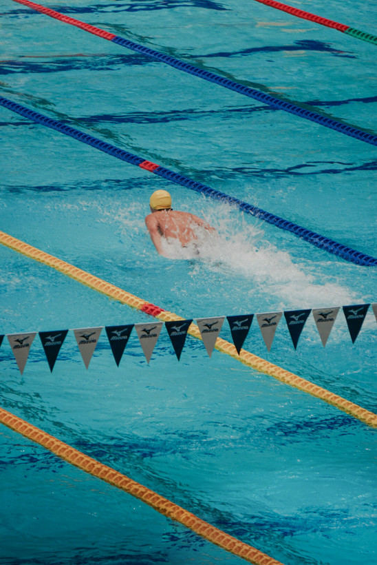 swimming line