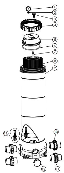 Cartridge filter emaux cf50